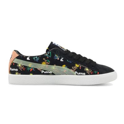 Puma Suede VTG Printed - Noir - Baskets Puma Suede VTG Printed - Noir - Baskets