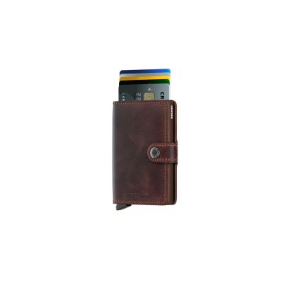 Secrid Miniwallet Vintage Chocolate - Marron - Accessoires Secrid Miniwallet Vintage Chocolate - Marron - Accessoires