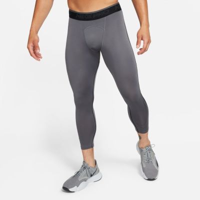 Nike Pro Dri-FIT 3/4 Tights Iron Grey - Gris - Pantalon