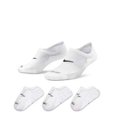 Nike Everyday Plus Cushioned Wmns Training Footie Socks 3-Pack - Blanc - Chaussettes
