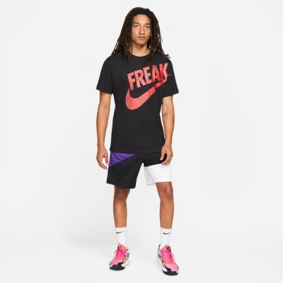 Nike Dri-Fit Giannis "Freak" Printed Basketball Tee - Noir - T-shirt à manches courtes