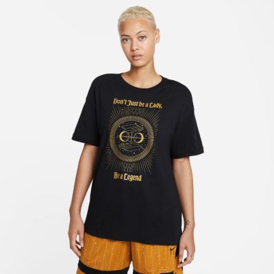 Nike "Legend" Wmns Boyfriend Basketball Tee - Noir - T-shirt à manches courtes