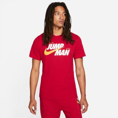 Jordan Jumpman Graphic Tee - Rouge - T-shirt à manches courtes