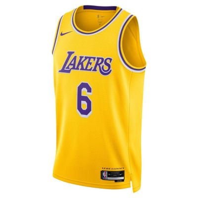 Nike Dri-FIT NBA Los Angeles Lakers Icon Edition 2022/23 Swingman Jersey - Jaune - Jersey