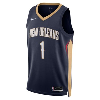 Nike Dri-FIT NBA New Orleans Pelicans Icon Edition 2022/23 Swingman Jersey - Bleu - Jersey
