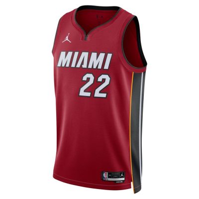 Jordan Dri-FIT NBA Miami Heat Statement Edition 2022 Swingman Jersey - Rouge - Jersey