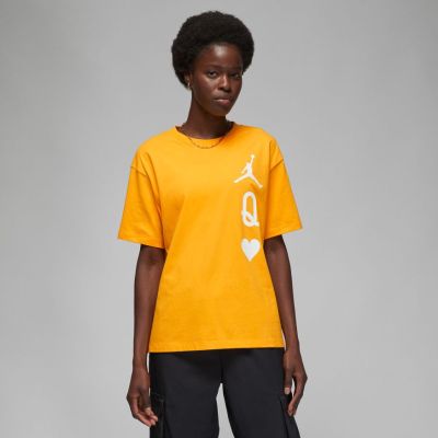 Jordan Flight Wmns Tee Yellow - Jaune - T-shirt à manches courtes