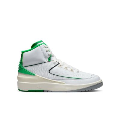 Air Jordan 2 Retro "Lucky Green" (GS) - Blanc - Baskets