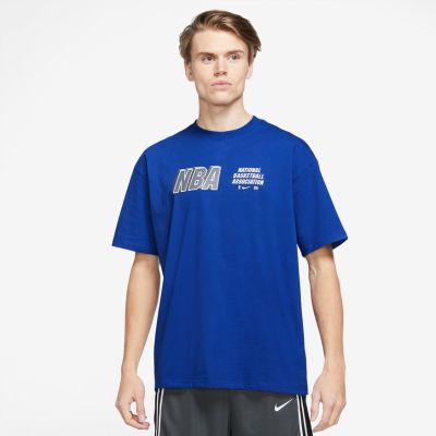 Nike NBA Team 31 Courtside Max 90 Tee - Bleu - T-shirt à manches courtes