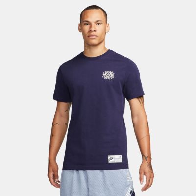 Nike Giannis Premium Basketball Tee Blackened Blue - Bleu - T-shirt à manches courtes