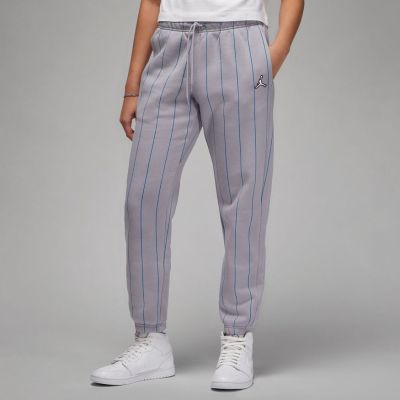 Jordan Brooklyn Fleece Wmns Stripe Pants Steel Grey - Gris - Pantalon