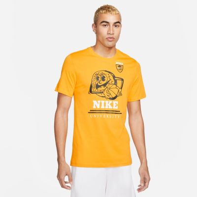 Nike Basketball Tee University Gold - Jaune - T-shirt à manches courtes