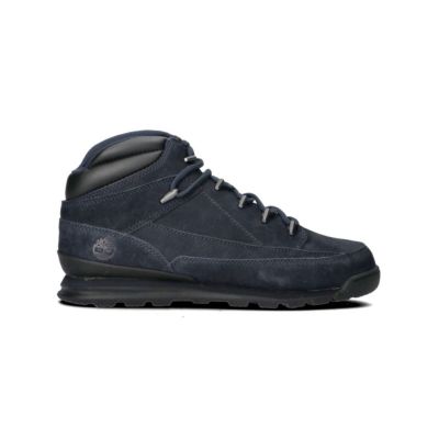 Timberland Euro Rock Mid Hiker Navy Nubuck - Bleu - Baskets Timberland Euro Rock Mid Hiker Navy Nubuck - Bleu - Baskets