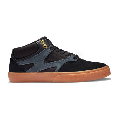 DC Shoes Kalis Vulc Mid Skate - Noir - Baskets