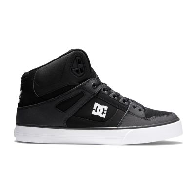 DC Shoes Pure High Top WC Black/Black/White - Noir - Baskets