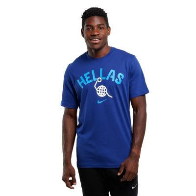 Nike Dri-FIT Greece Olympics 2024 Basketball Tee - Bleu - T-shirt à manches courtes