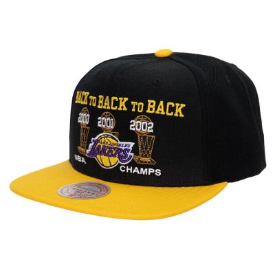 Mitchell & Ness NBA 00-03 Los Angeles Lakers Champs Snapback HWC - Noir - Casquette