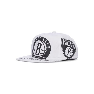 Mitchell & Ness NBA Brooklyn Nets In Your Face Deadstock Hwc Snapback - Blanc - Casquette