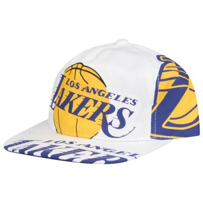 Mitchell & Ness NBA Los Angeles Lakers In Your Face Deadstock Hwc Snapback - Blanc - Casquette
