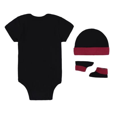 JHN JUMPMAN HAT BDYST BOOTIE - BLACK(GYM RED) - Noir - set