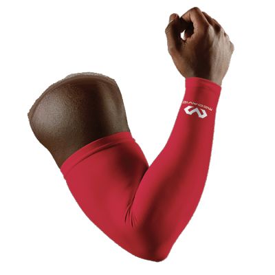 McDavid Compression Arm Sleeve Red - Rouge - Sleeve