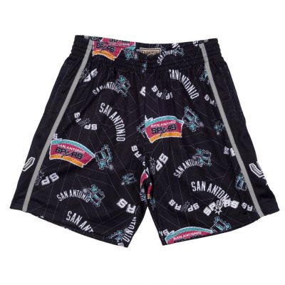 Mitchell & Ness San Antonio Spurs Swingman Short - Noir - Shorts