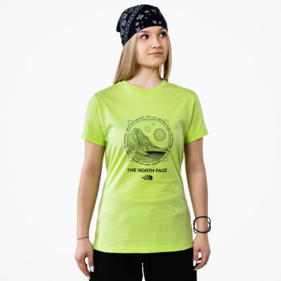The North Face Galahm Graphic Tee Sharp Green - Vert - T-shirt à manches courtes