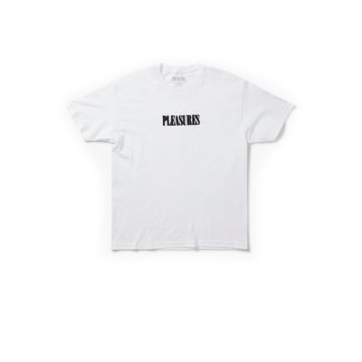 Pleasures Blurry Tee White - Blanc - T-shirt à manches courtes