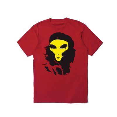 Pleasures Alien Tee Red - Rouge - T-shirt à manches courtes