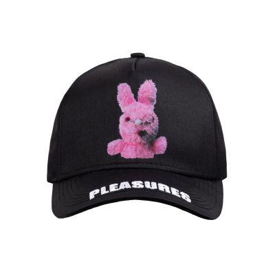 Pleasures Bunny Snapback Black - Noir - Casquette