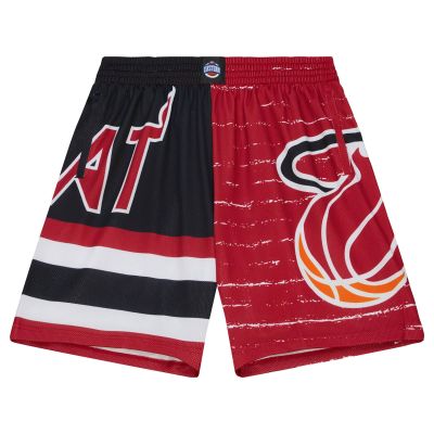 Mitchell & Ness NBA Miami Heat Jumbotron 3.0 Shorts - Rouge - Shorts