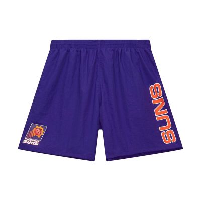 Mitchell & Ness NBA Pheonix Suns Team Heritage Woven Shorts - Mauve - Shorts