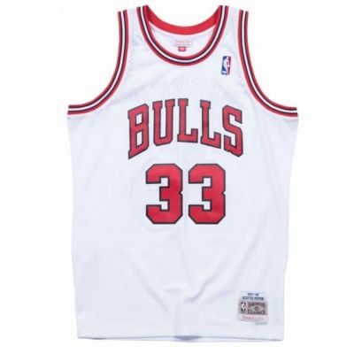 Mitchell & Ness Chicago Bulls Scottie Pippen Swingman Jersey White - Blanc - Jersey