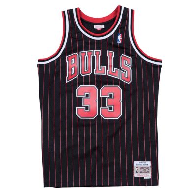 Mitchell & Ness Chicago Bulls Scottie Pippen Swingman Jersey - Noir - Jersey