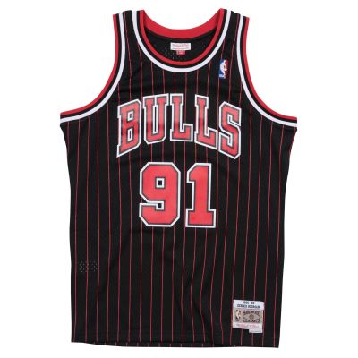 Mitchell & Ness NBA Chicago Bulls Dennis Rodman Swingman Alternate Jersey - Noir - Jersey