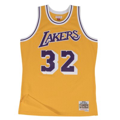 Mitchell & Ness NBA Swingman Jersey Los Angeles Lakers Magic Johnson - Jaune - Jersey