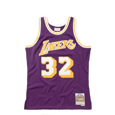 Mitchell & Ness NBA Swingman Jersey Los Angeles Lakers Magic Johnson Purple - Mauve - Jersey