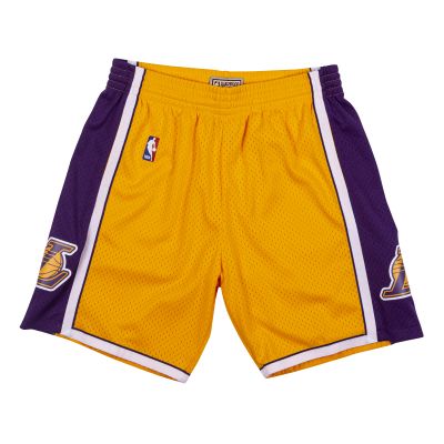 Mitchell & Ness NBA Swingman Shorts Los Angeles Lakers - Jaune - Shorts