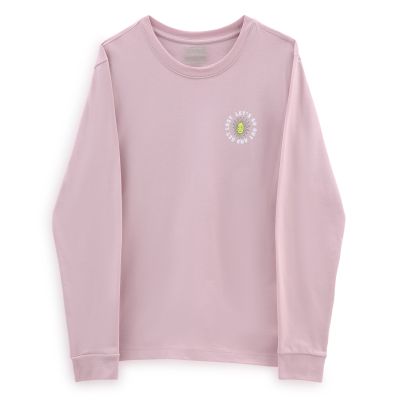 Vans Get Lost Long-Sleeve Tee - Rose - T-shirt à manches courtes