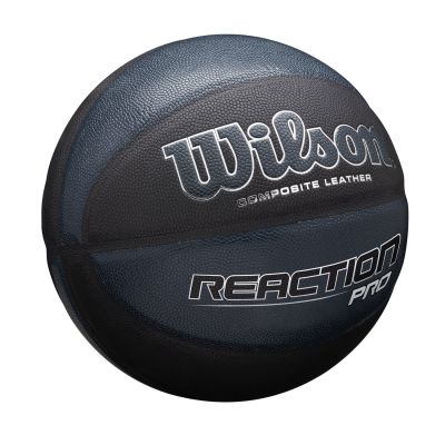 Wilson Reaction Pro Comp Basketball Navy Black Size 7 - Noir - Balle