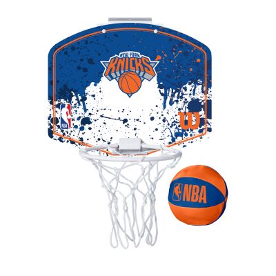 Wilson NBA Team Mini Hoop New York Knicks - Bleu - Accessoires