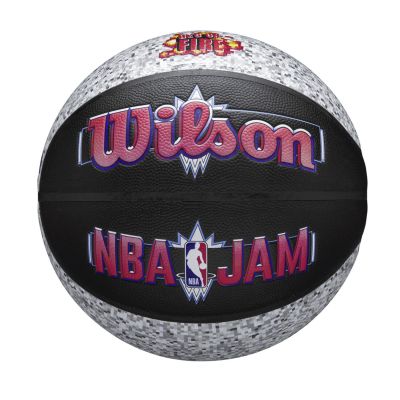 Wilson NBA Jam Indoor Outdoor Basketball Size 7 - Noir - Balle