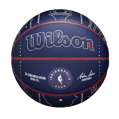 Wilson 2024 NBA All Star Collector Basketball Size 7 - Bleu - Balle