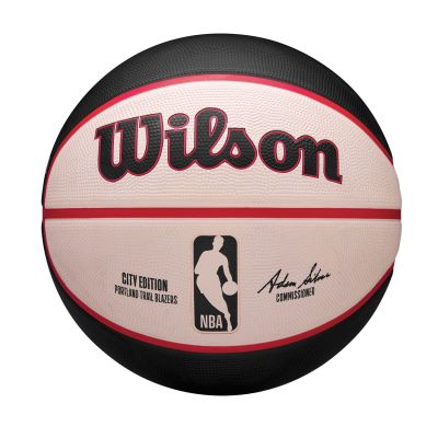 Wilson 2023 NBA Team City Edition Portland Trail Blazers Size 7 - Blanc - Balle
